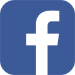 Facebook logo consisting of a white lowercase "f" on a blue square background.